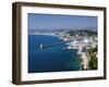 Aerial View of the Port, Nice, France-Charles Sleicher-Framed Photographic Print