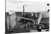 Aerial View of the Pulp and Lumber Mills - Shelton, WA-Lantern Press-Stretched Canvas