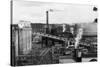 Aerial View of the Pulp and Lumber Mills - Shelton, WA-Lantern Press-Stretched Canvas