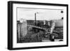 Aerial View of the Pulp and Lumber Mills - Shelton, WA-Lantern Press-Framed Art Print