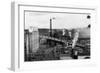 Aerial View of the Pulp and Lumber Mills - Shelton, WA-Lantern Press-Framed Art Print