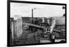 Aerial View of the Pulp and Lumber Mills - Shelton, WA-Lantern Press-Framed Art Print