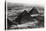 Aerial View of the Pyramids of Giza, Egypt, from a Zeppelin, 1931-null-Stretched Canvas