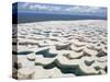 Aerial View of the Sand Dunes at the Lencois Maranhenses National Park, Brazil-null-Stretched Canvas