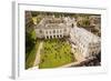 Aerial View of the Senate House of the University of Cambridge in England-Carlo Acenas-Framed Photographic Print