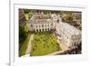 Aerial View of the Senate House of the University of Cambridge in England-Carlo Acenas-Framed Photographic Print