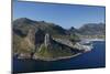 Aerial View of the Sentinel and Hout Bay, Cape Town, South Africa-David Wall-Mounted Photographic Print