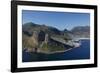 Aerial View of the Sentinel and Hout Bay, Cape Town, South Africa-David Wall-Framed Photographic Print