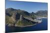Aerial View of the Sentinel and Hout Bay, Cape Town, South Africa-David Wall-Mounted Photographic Print