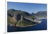 Aerial View of the Sentinel and Hout Bay, Cape Town, South Africa-David Wall-Framed Photographic Print