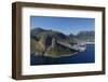 Aerial View of the Sentinel and Hout Bay, Cape Town, South Africa-David Wall-Framed Photographic Print