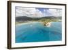 Aerial View of the Small Peninsula That Houses Carlisle Resorts-Roberto Moiola-Framed Photographic Print