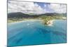 Aerial View of the Small Peninsula That Houses Carlisle Resorts-Roberto Moiola-Mounted Photographic Print