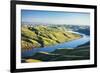 Aerial View of the Snake River in Eastern Washington-Ben Herndon-Framed Photographic Print