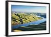 Aerial View of the Snake River in Eastern Washington-Ben Herndon-Framed Photographic Print