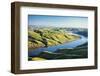 Aerial View of the Snake River in Eastern Washington-Ben Herndon-Framed Photographic Print