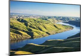 Aerial View of the Snake River in Eastern Washington-Ben Herndon-Mounted Photographic Print