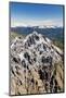 Aerial View of the Snowy Ridges of the Grignetta Mountain in Spring, Lecco Province, Lombardy-Roberto Moiola-Mounted Photographic Print