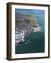 Aerial View of the Spinnaker Tower and Gunwharf Quays, Portsmouth, Solent, Hampshire, England, UK-Peter Barritt-Framed Photographic Print