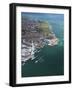 Aerial View of the Spinnaker Tower and Gunwharf Quays, Portsmouth, Solent, Hampshire, England, UK-Peter Barritt-Framed Photographic Print