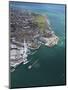 Aerial View of the Spinnaker Tower and Gunwharf Quays, Portsmouth, Solent, Hampshire, England, UK-Peter Barritt-Mounted Photographic Print