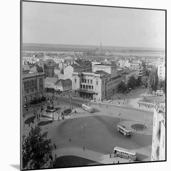 Aerial View of the Square of the Republic-Julius Humi-Mounted Photographic Print