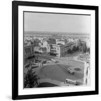 Aerial View of the Square of the Republic-Julius Humi-Framed Photographic Print