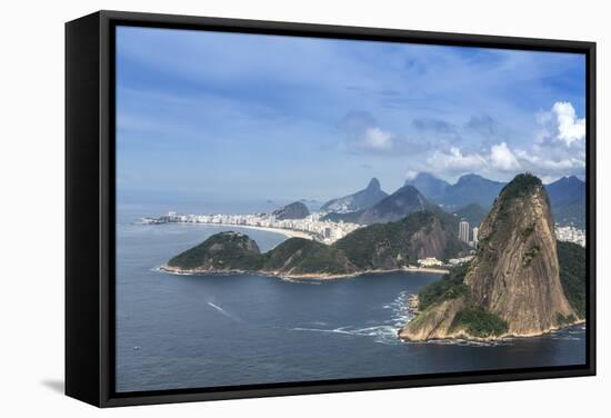 Aerial View of the Sugar Loaf-Alex Robinson-Framed Stretched Canvas