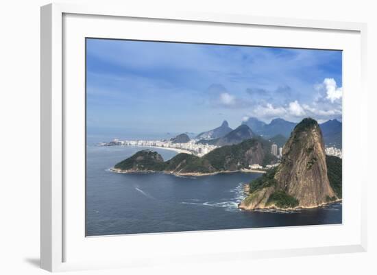 Aerial View of the Sugar Loaf-Alex Robinson-Framed Photographic Print