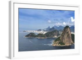 Aerial View of the Sugar Loaf-Alex Robinson-Framed Photographic Print