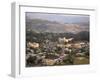 Aerial View of the Town Taken from Goha Hotel, Gondar, Ethiopia, Africa-David Poole-Framed Photographic Print