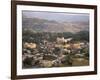 Aerial View of the Town Taken from Goha Hotel, Gondar, Ethiopia, Africa-David Poole-Framed Photographic Print