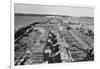 Aerial View of the Tva's Wheeler Dam Construction-null-Framed Premium Photographic Print