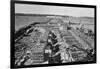 Aerial View of the Tva's Wheeler Dam Construction-null-Framed Premium Photographic Print