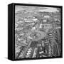 Aerial View of the Unisphere-null-Framed Stretched Canvas