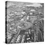 Aerial View of the Unisphere-null-Stretched Canvas