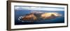 Aerial view of the unspoiled volcanic islet of Isla De Lobos, Corralejo-Roberto Moiola-Framed Photographic Print