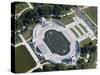 Aerial view of the US National World War II Memorial, Washington, D.C.-null-Stretched Canvas