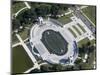 Aerial view of the US National World War II Memorial, Washington, D.C.-null-Mounted Photographic Print