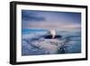 Aerial View of the Volcano Eruption at Holuhraun, Bardarbunga Volcano, Iceland-Ragnar Th Sigurdsson-Framed Photographic Print