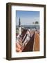 Aerial View of the Walled Part of Old Town, in the Capital City of Tallinn, Estonia, Europe-Michael Nolan-Framed Photographic Print