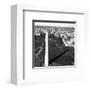 Aerial view of the Washington Monument, Washington, D.C. - Black and White Variant-Carol Highsmith-Framed Art Print