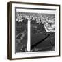 Aerial view of the Washington Monument, Washington, D.C. - Black and White Variant-Carol Highsmith-Framed Art Print