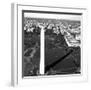 Aerial view of the Washington Monument, Washington, D.C. - Black and White Variant-Carol Highsmith-Framed Art Print