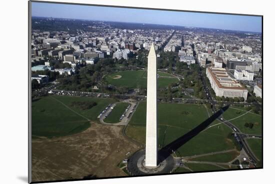 Aerial view of the Washington Monument, Washington, D.C.-Carol Highsmith-Mounted Art Print