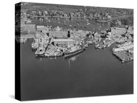 Aerial View of the Woods Hole Oceanographic Institute-null-Stretched Canvas