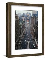Aerial View of times Square-null-Framed Photographic Print