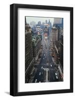 Aerial View of times Square-null-Framed Photographic Print