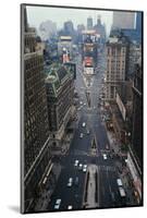 Aerial View of times Square-null-Mounted Photographic Print