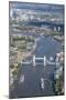 Aerial View of Tower Bridge and River Thames, London, England, United Kingdom, Europe-Peter Barritt-Mounted Photographic Print